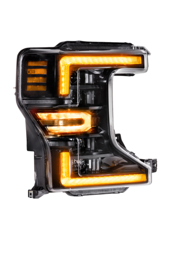 XB LED HEADS SUPER DUTY 20 22 AMBER SET