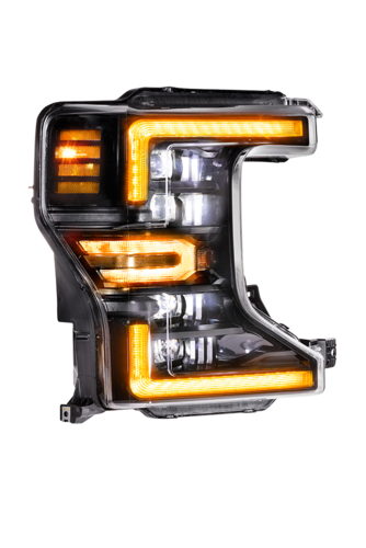 XB LED HEADS SUPER DUTY 20 22 AMBER SET