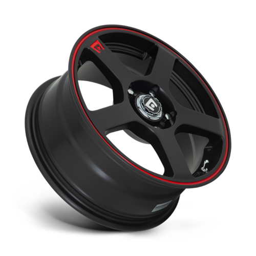 MR116 18X8 5X4.5/120 M-BLK RED-STR 35MM