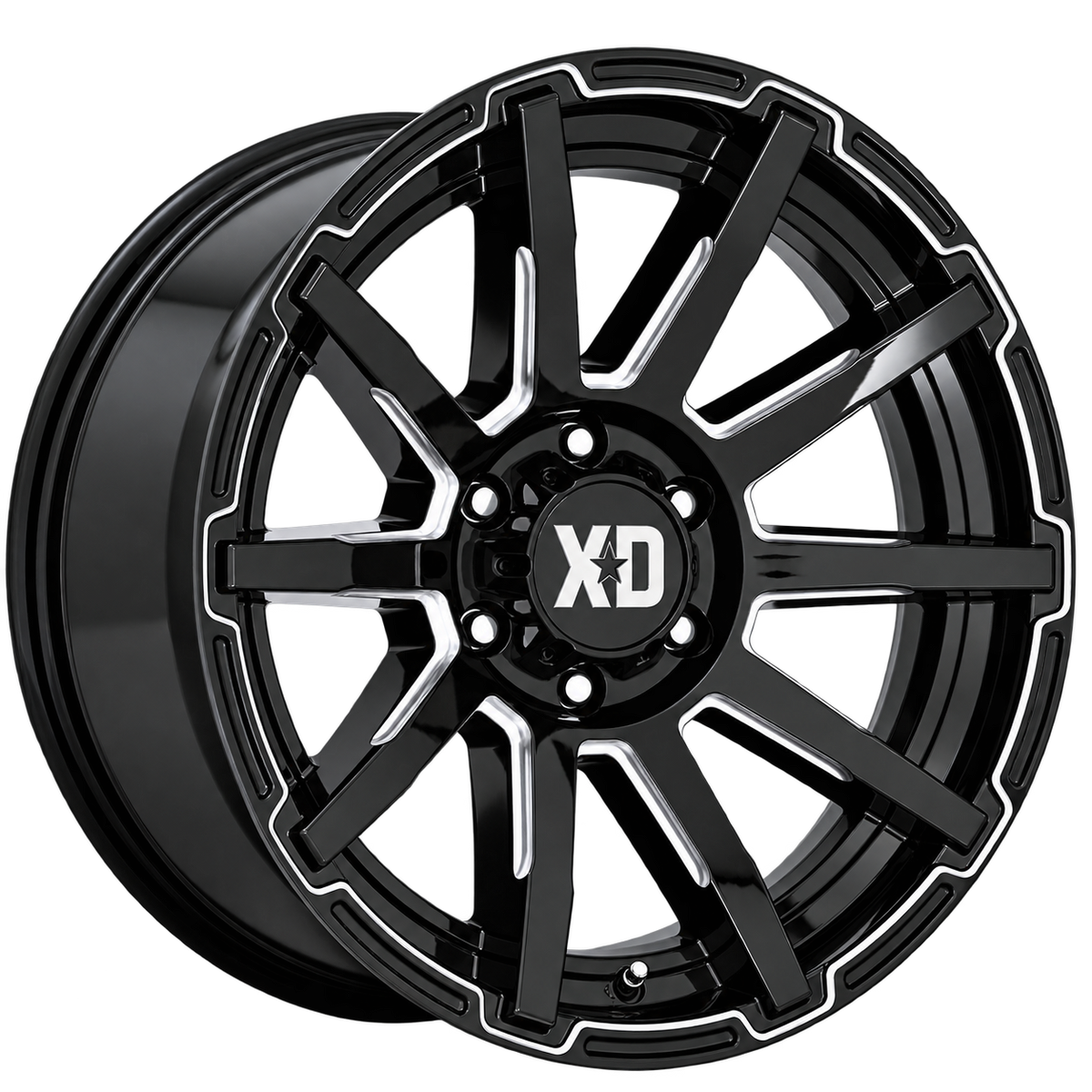 XD847 18X9 8X170 G-BLK MILL 12MM