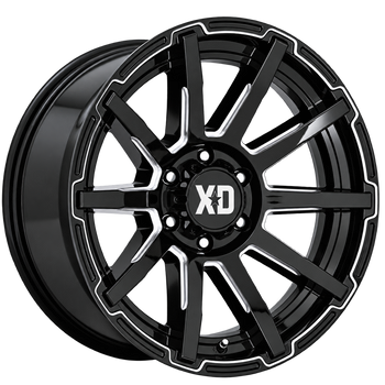 XD847 18X9 8X170 G-BLK MILL 12MM