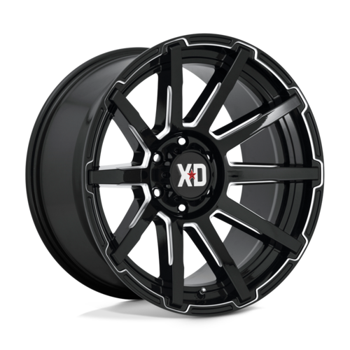 XD847 18X9 5X5.0 G-BLK MILL 12MM