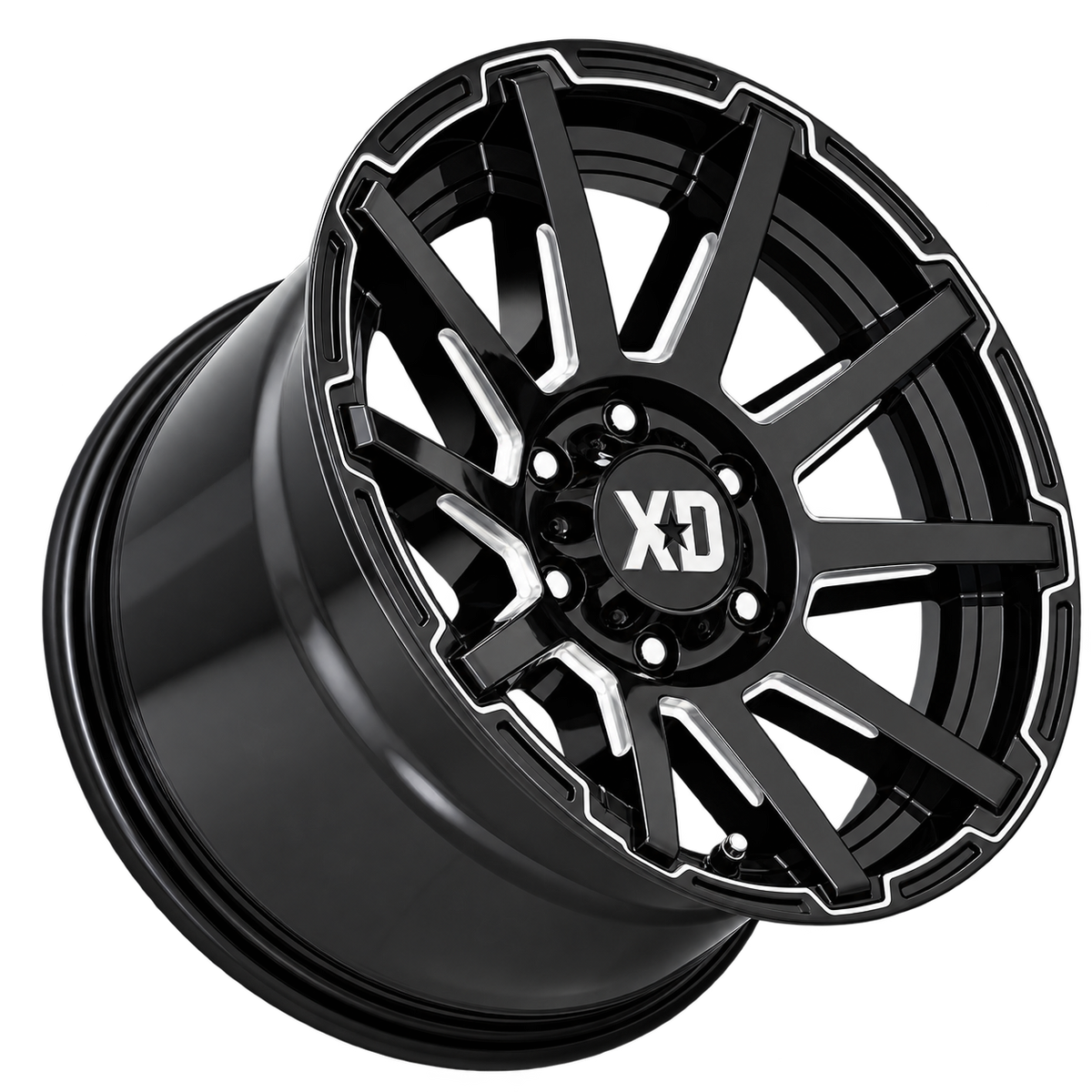 XD847 18X9 5X5.0 G-BLK MILL 12MM