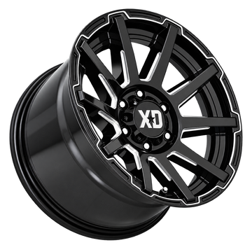 XD847 18X9 5X5.0 G-BLK MILL 12MM