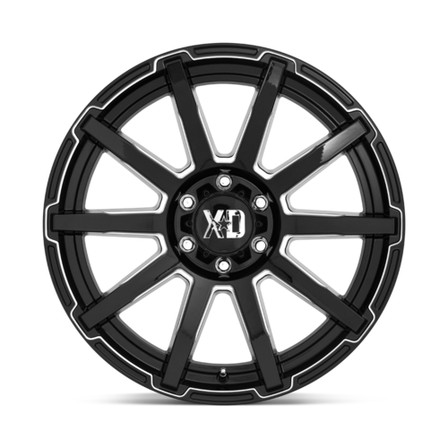 XD847 22X10 8X180 G-BLK MILL -18MM