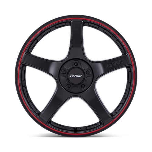P2E 17X8 5X110/115 72 +40 M-BLK RD-LP