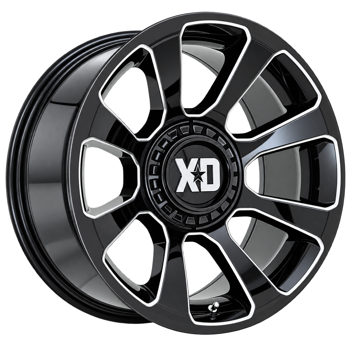 XD854 20X9 6X4.5/5.5 G-BLK MILL 18MM