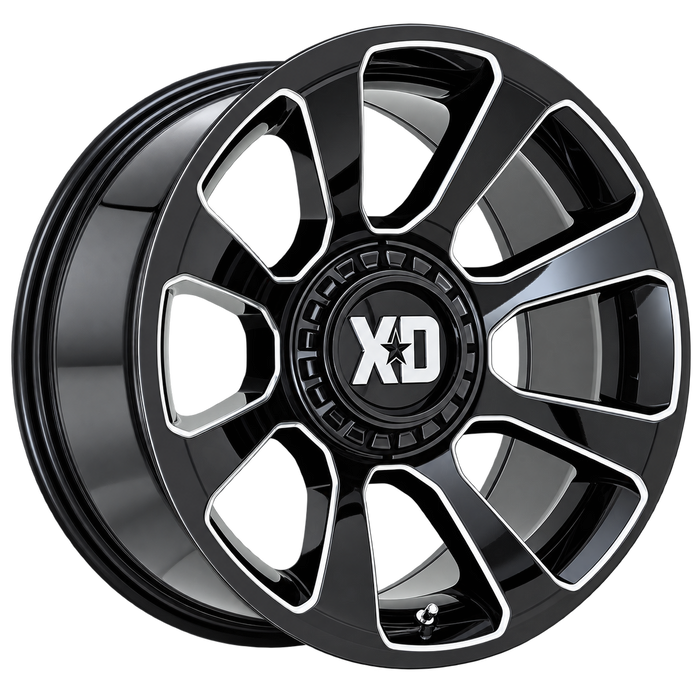 XD854 20X9 6X4.5/5.5 G-BLK MILL 18MM