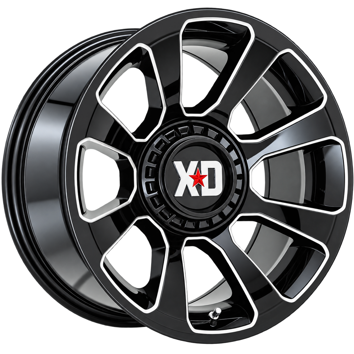 XD854 20X9 6X4.5/5.5 G-BLK MILL 18MM