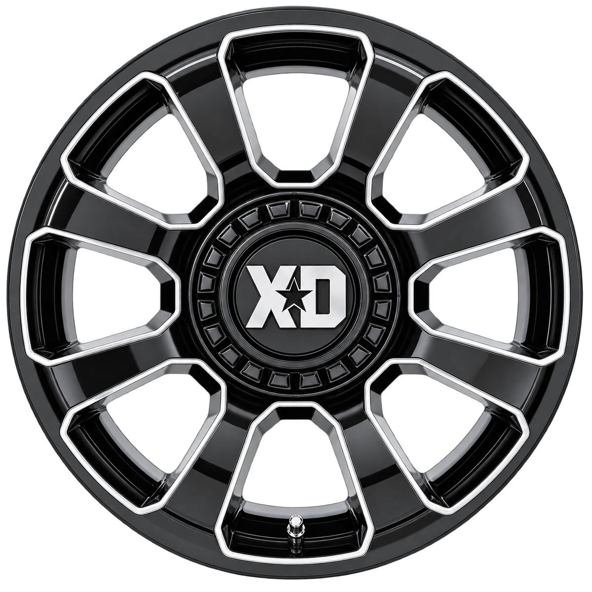 XD854 20X9 6X4.5/5.5 G-BLK MILL 18MM