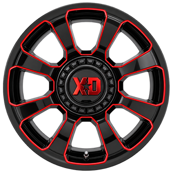 XD854 20X9 6X135/5.5 G-BLK MILL RTCC 00MM