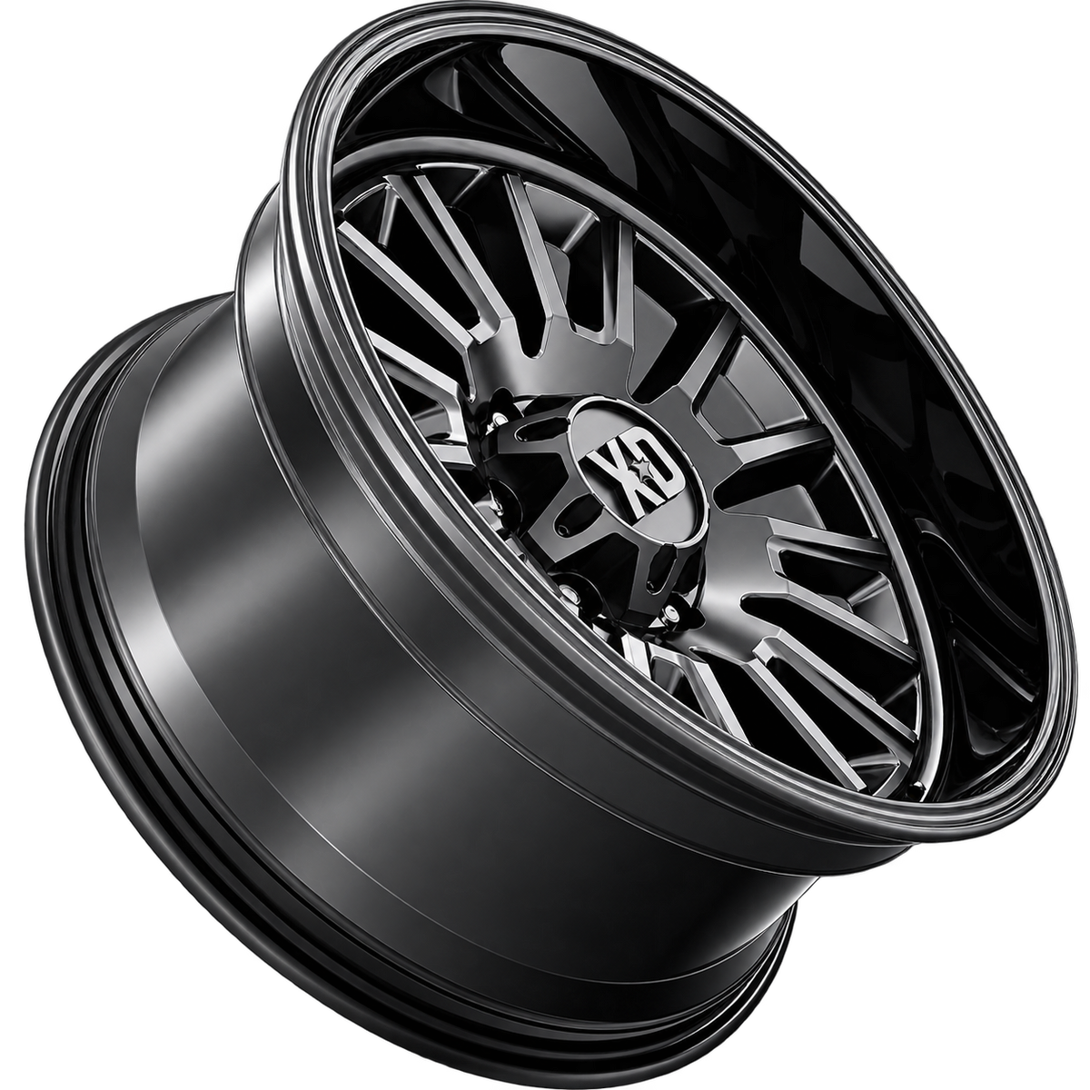 XD864 24X12 8X170 S-BLK GB-LP -44MM