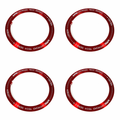 KM100/101/102 CAP RING - RED