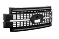 FORD SD 17-19 GRILLE UNFINISHED WHT DRL