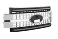 FORD SD 17-19 GRILLE CHROME AMBER DRL