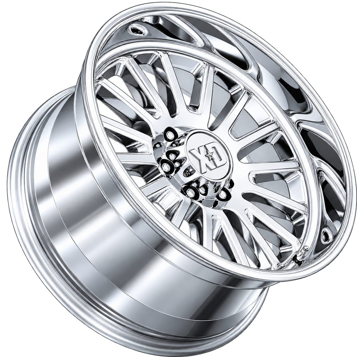 XD864 24X12 8X180 POLISHED -44MM