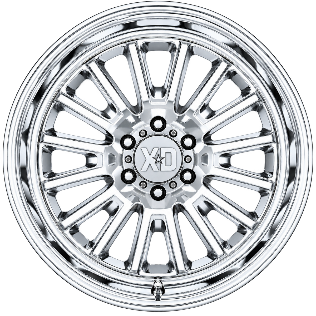 XD864 24X12 8X180 POLISHED -44MM