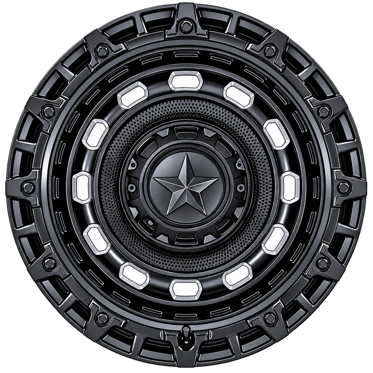 R.O.F. 20X10 8X6.5 125 -18 M-BLK