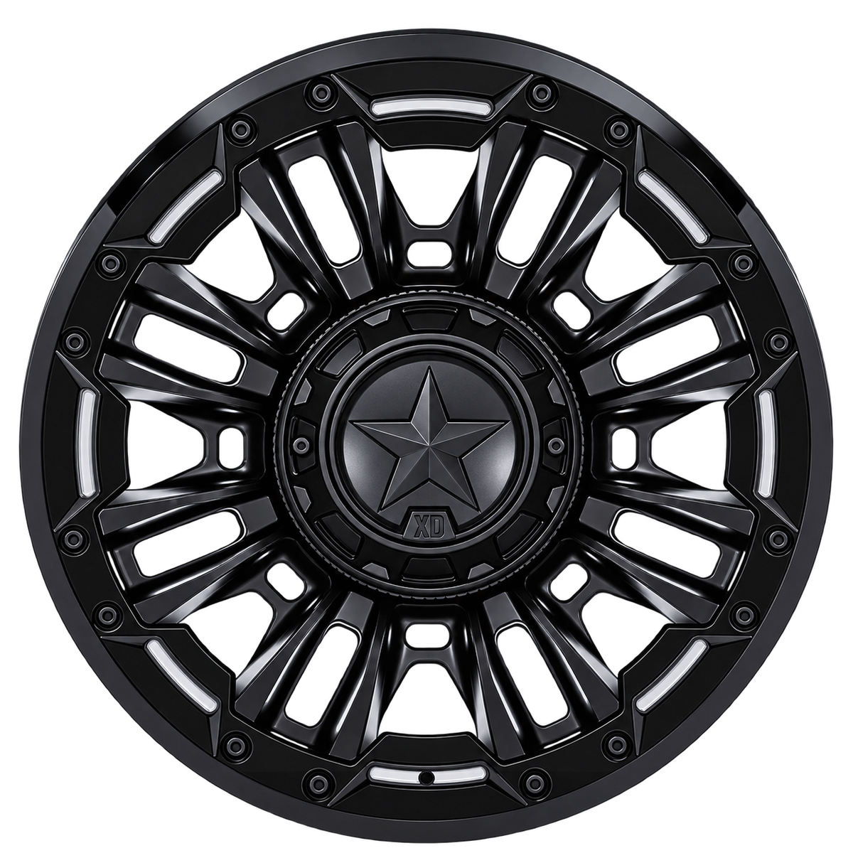 BOMBER 20X9 8X6.5 125 +1 M-BLK GB-RG