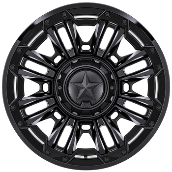 BOMBER 20X10 8X6.5 125 -18 M-BLK GB-RG