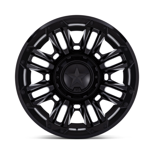 BOMBER 20X10 8X6.5 125 -18 M-BLK GB-RG
