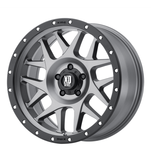 XD127 18X9 5X150 M-GRY BLK-RING 18MM
