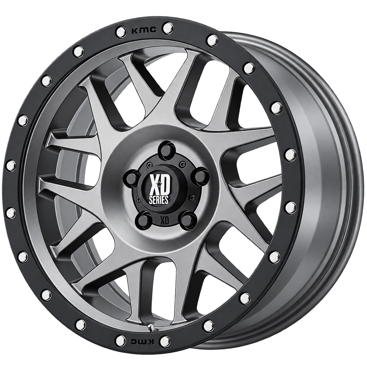 XD127 18X9 5X150 M-GRY BLK-RING 18MM