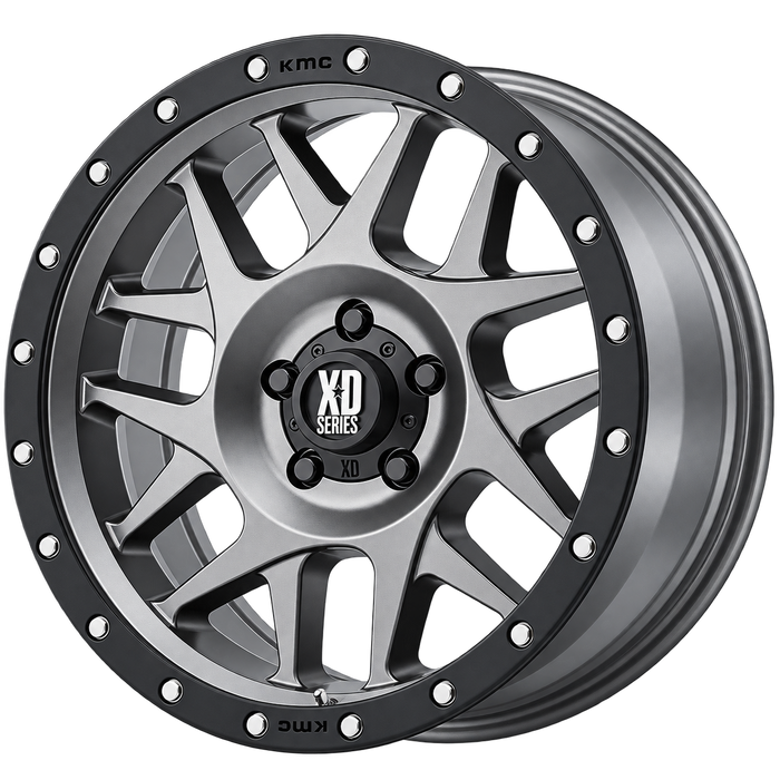 XD127 18X9 5X150 M-GRY BLK-RING 18MM