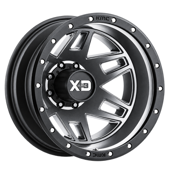 XD130 20X8.25 8X200 M-GRY BLK-RING 127MM