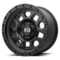 XD132 18X9 8X6.5 S-BLK 00MM
