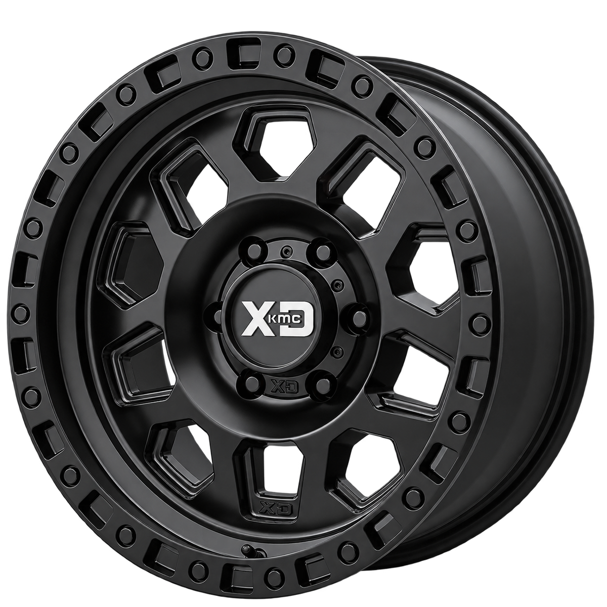 XD132 18X9 8X6.5 S-BLK 00MM