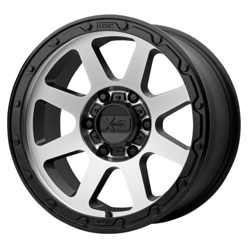 XD134 17X9 6X120 M-BLK MACH 18MM