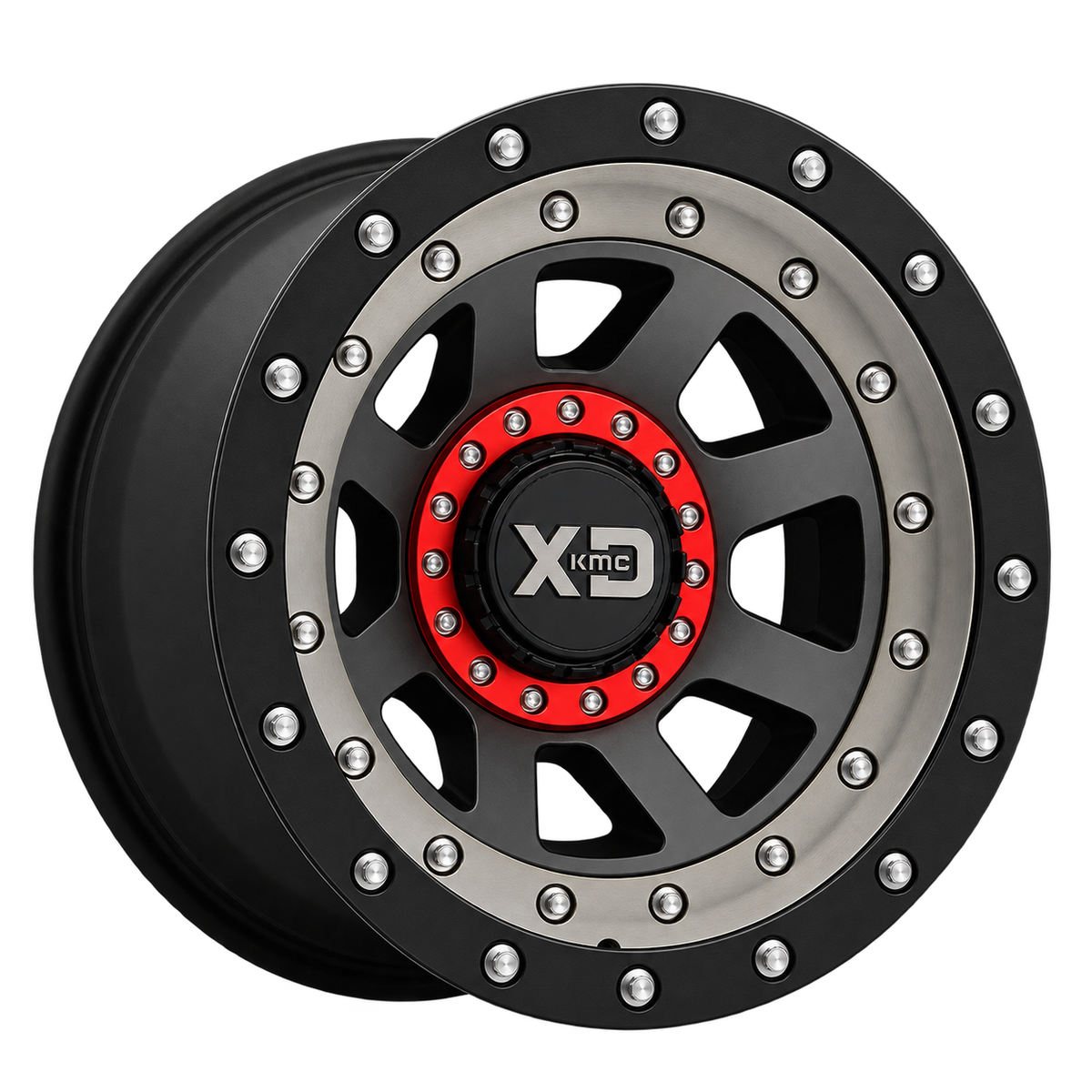 XD137 16X8 8X6.5 S-BLK DTCC -6MM