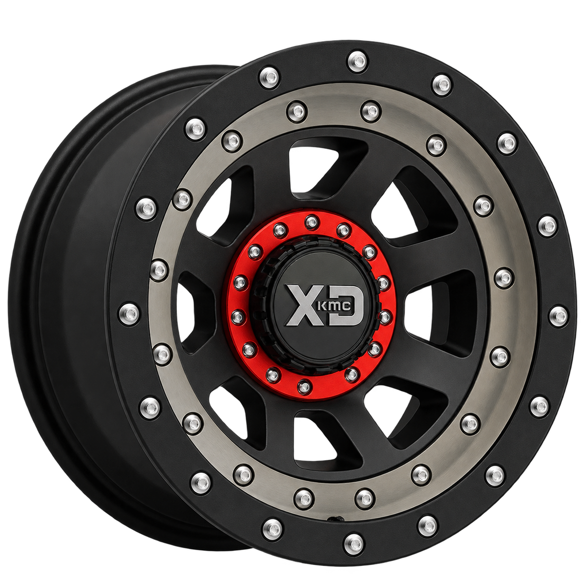 XD137 16X8 6X120/5.5 S-BLK DTCC -6MM