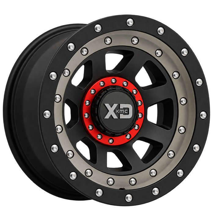 XD137 16X8 6X120/5.5 S-BLK DTCC -6MM