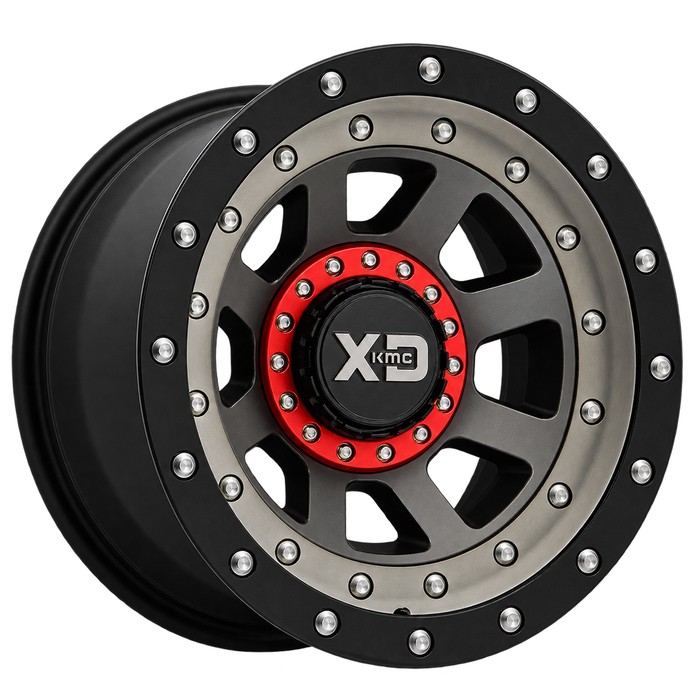 XD137 16X8 5X4.5/5.0 S-BLK DTCC -6MM