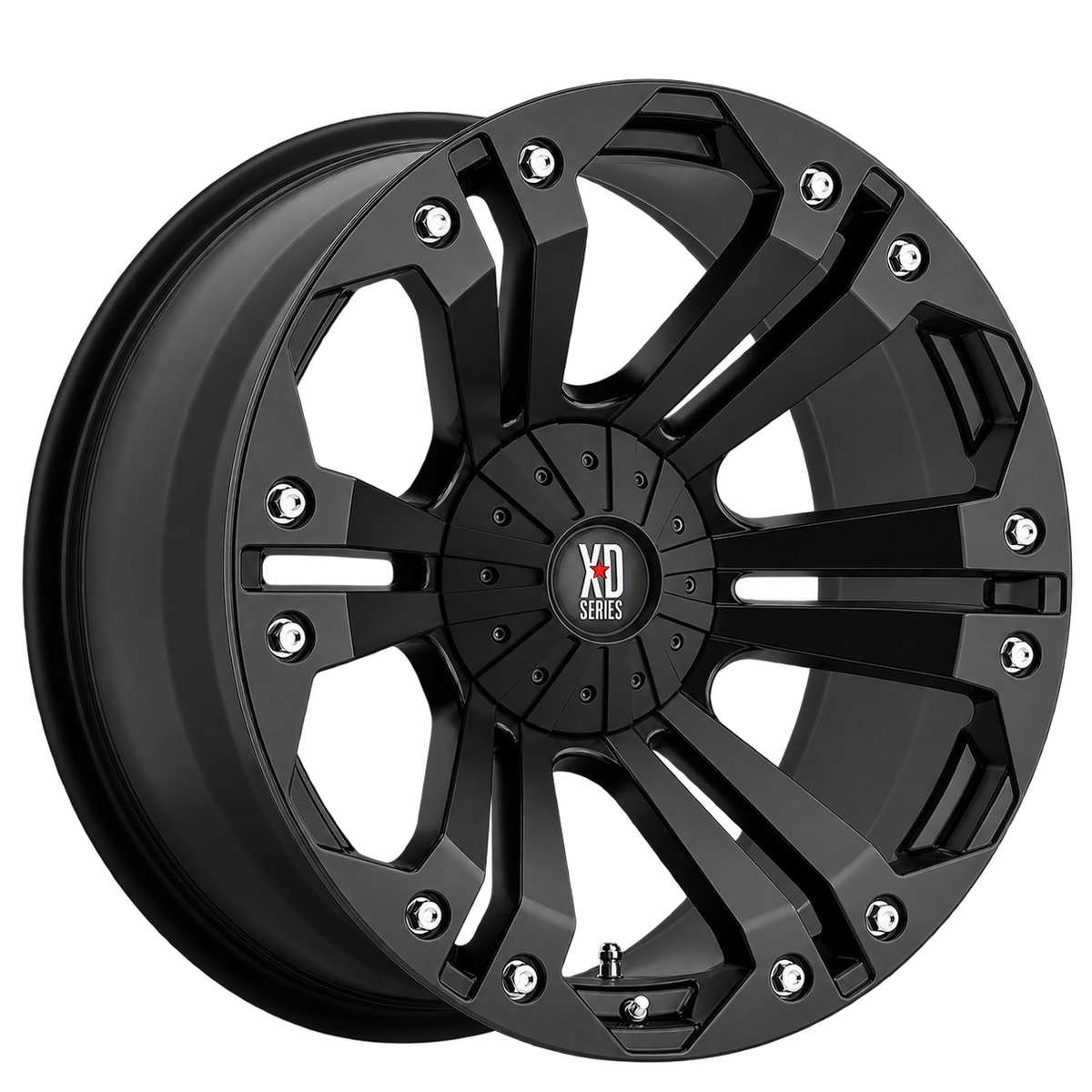 XD778 MONSTER 18X9 5X5/5.5 M-BLK -12MM