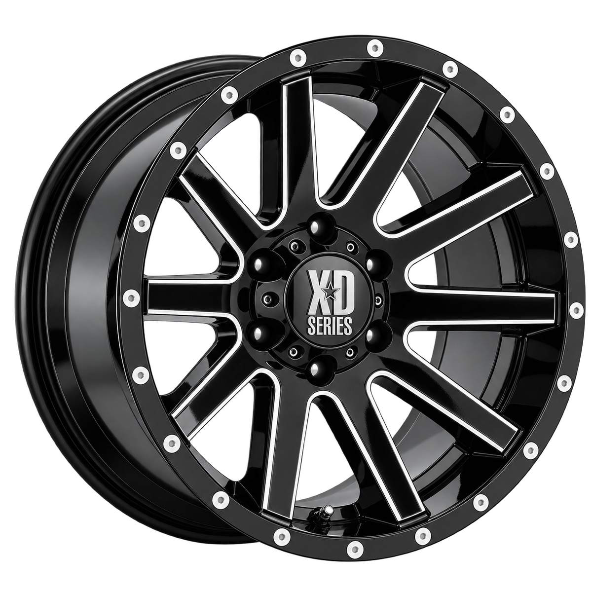 XD818 20X10 6X5.5 G-BLK MILL -24MM