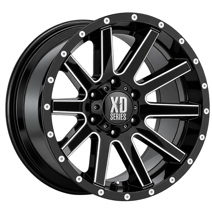 XD818 20X10 6X5.5 G-BLK MILL -24MM
