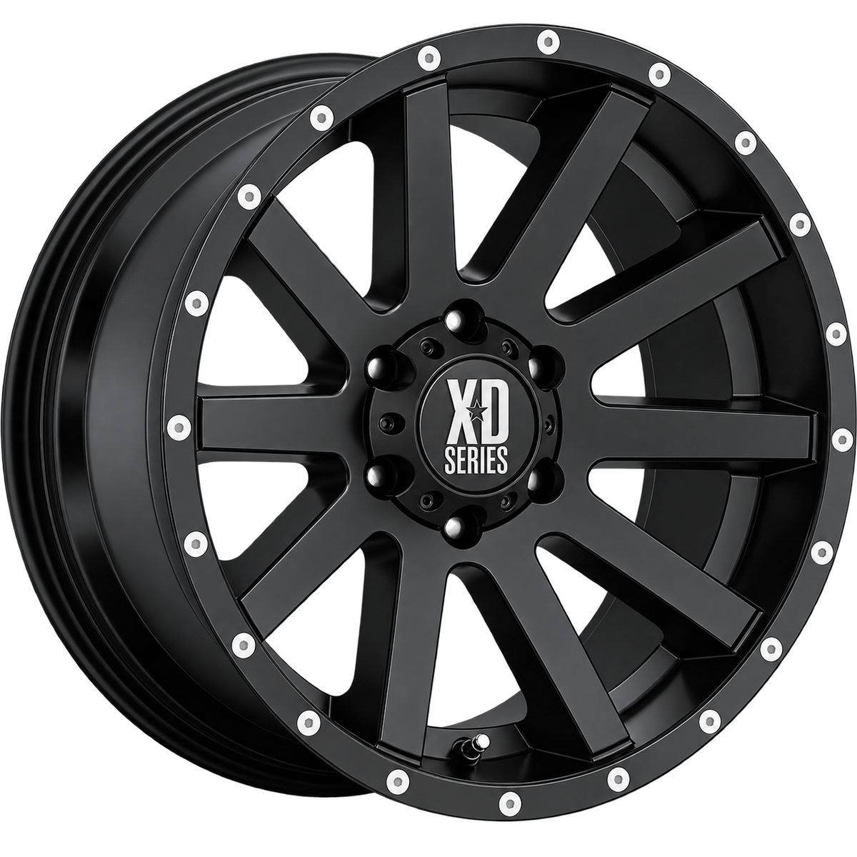 XD818 22X10 5X5.5 S-BLK 12MM