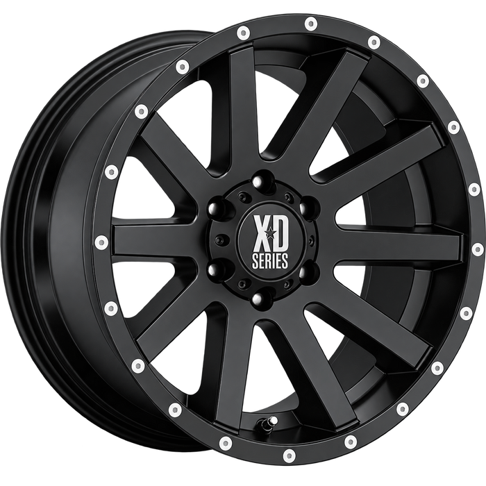 XD818 22X10 5X5.5 S-BLK 12MM
