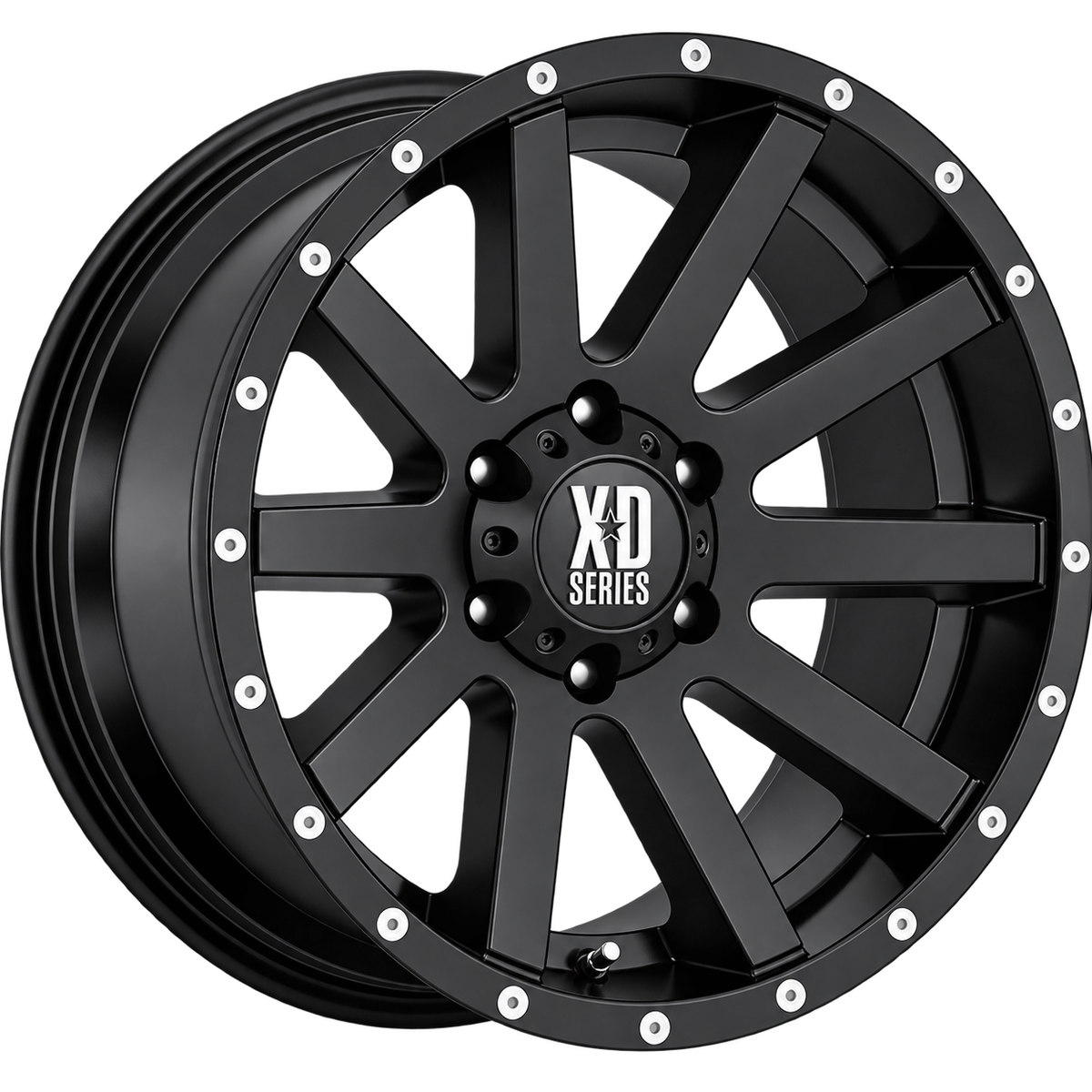 XD818 22X10 6X5.5 S-BLK 12MM