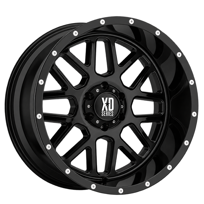XD820 17X8.5 8X6.5 G-BLK 00MM