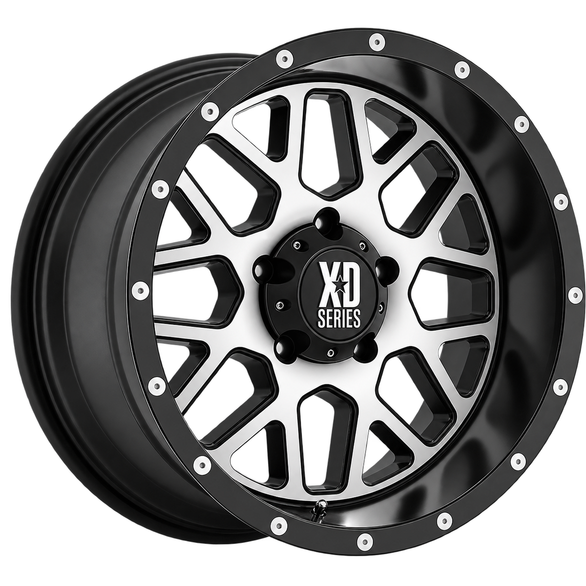XD820 20X9 5X5.5 S-BLK MACH 00MM