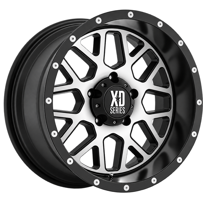 XD820 20X9 5X5.5 S-BLK MACH 00MM