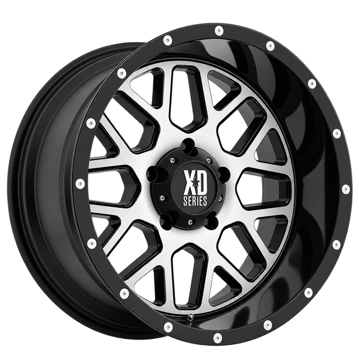 XD820 20X9 8X180 S-BLK MACH 18MM