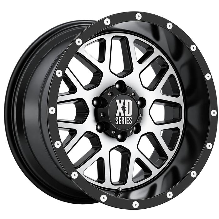 XD820 20X10 8X170 S-BLK MACH -24MM