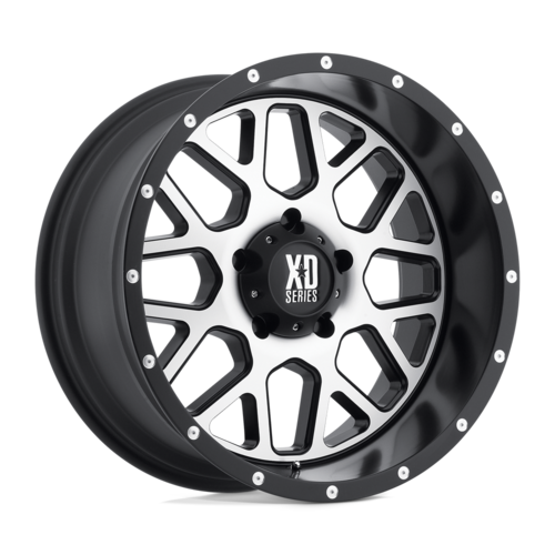 XD820 16X7 5X130 S-BLK MACH 42MM