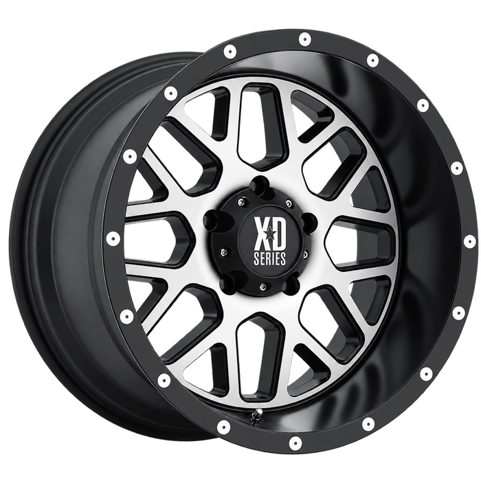 XD820 20X9 8X170 S-BLK MACH 00MM