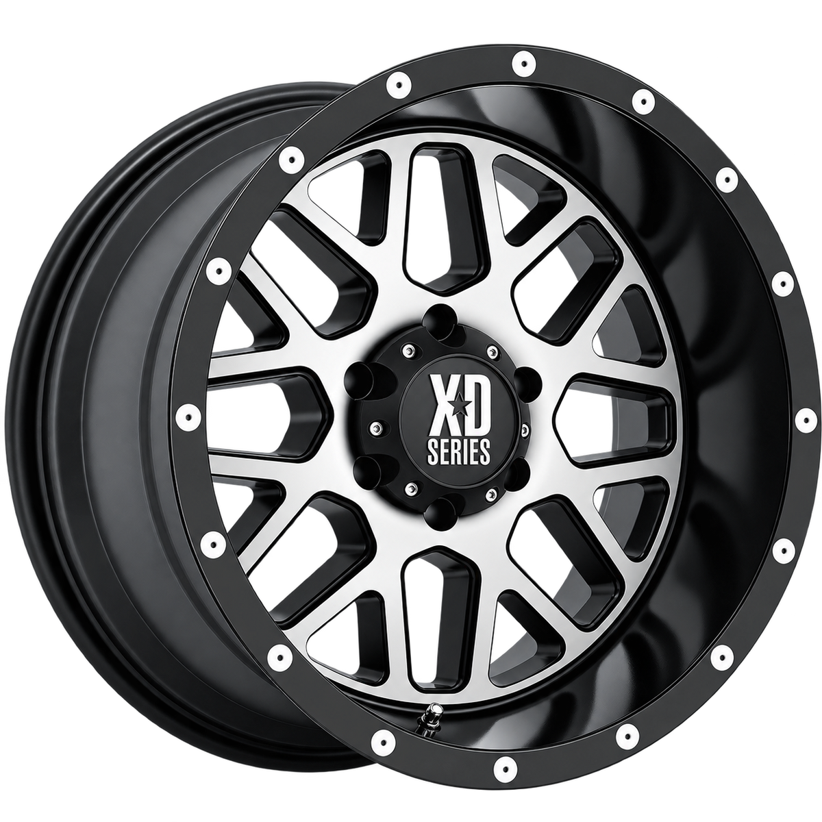 XD820 18X9 5X150 S-BLK MACH 18MM